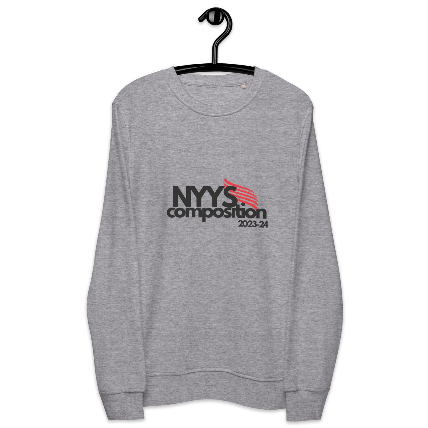 NYYS Composition Unisex organic sweatshirt