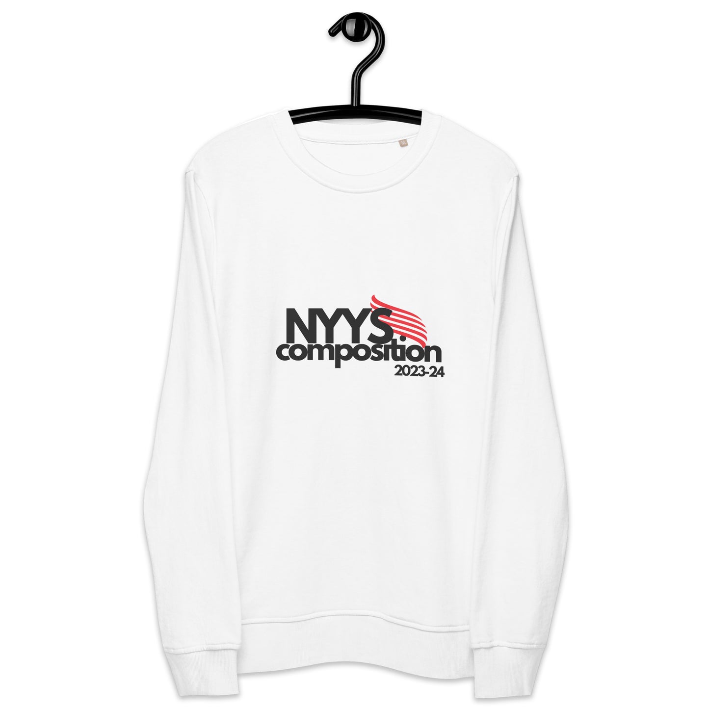 NYYS Composition Unisex organic sweatshirt