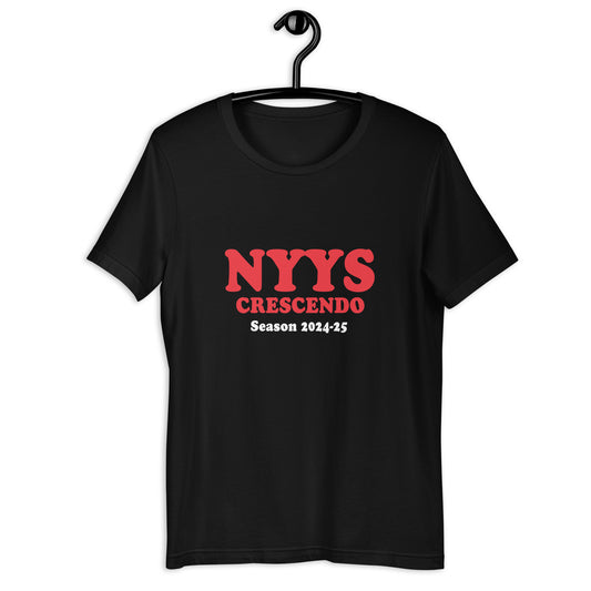 NYYS CRESCENDO 2024-25 Unisex t-shirt